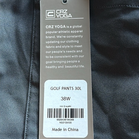 All-day Comfy Slim-Fit Golf Pants 30'' - 5-pockets - Picture 6 of 7